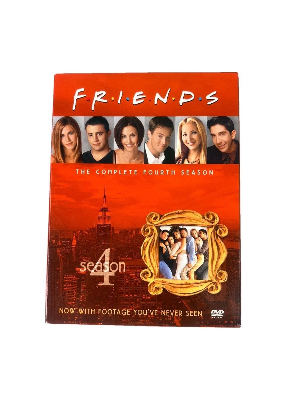 FRIENDS The Complete Fourth 4th Season 4 Disc DVD Set #V136